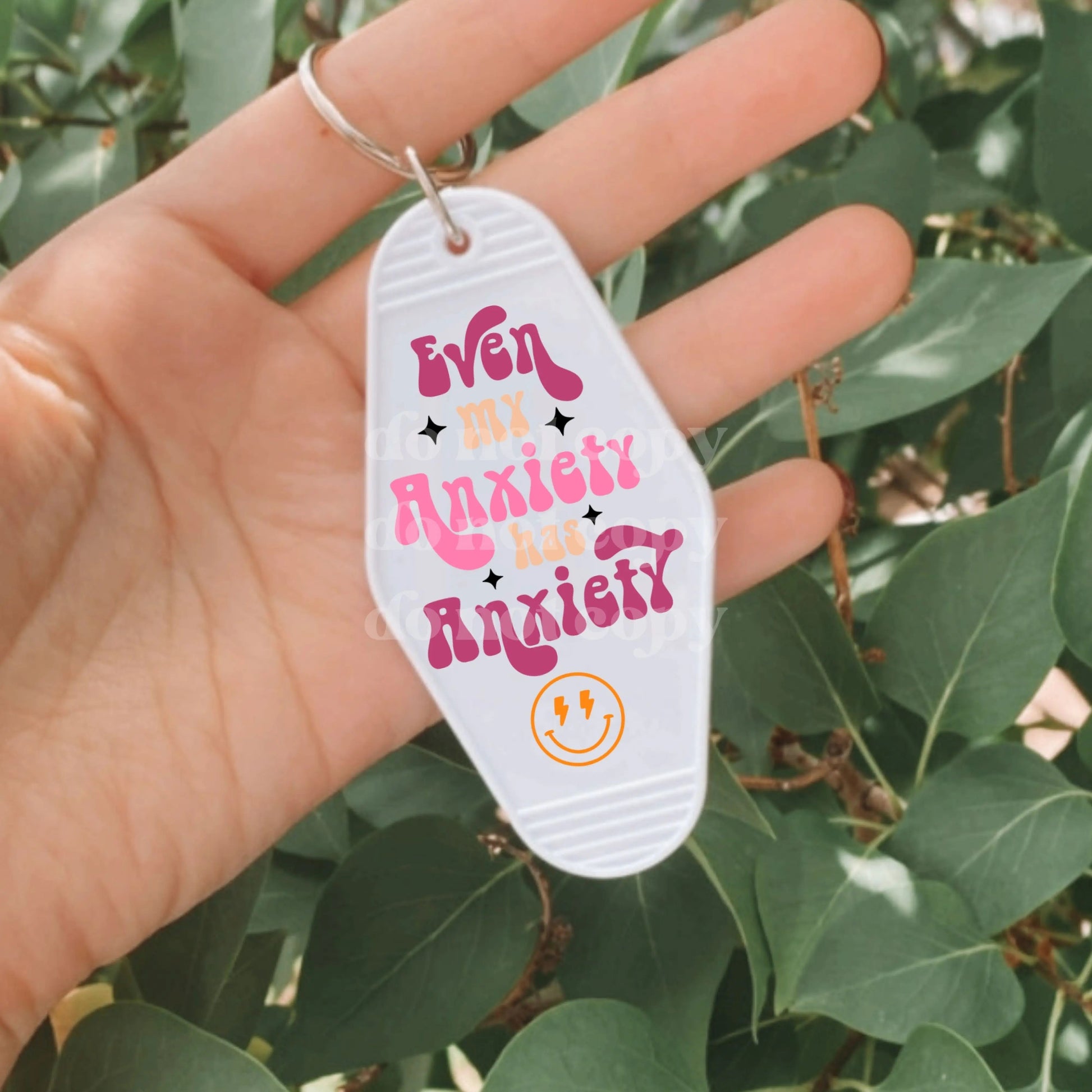 Even my Anxiety has Anxiety | Die Cut Acrylic Blank (No Hardware Included)  Hey There Crafty LLC