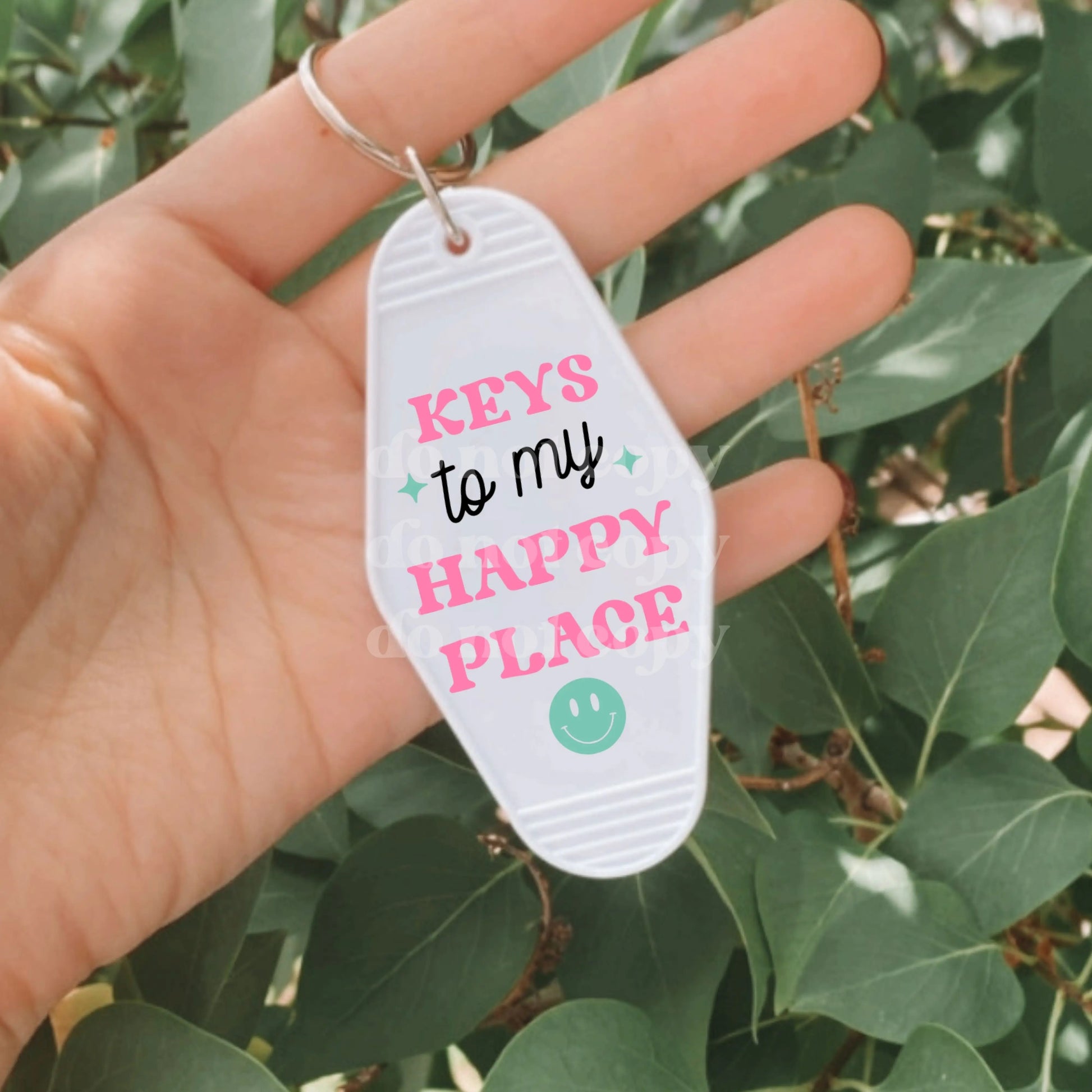 Keys to My Happy Place | UVDTF Decal [DS] Hey There Crafty LLC