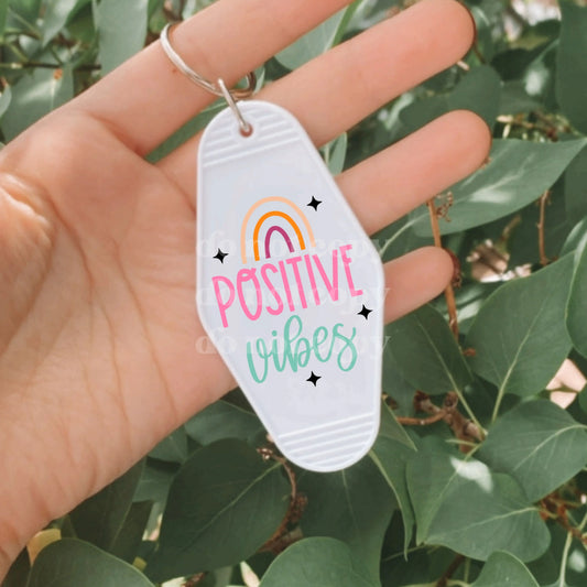 Positive Vibes | UVDTF Decal [DS] Hey There Crafty LLC