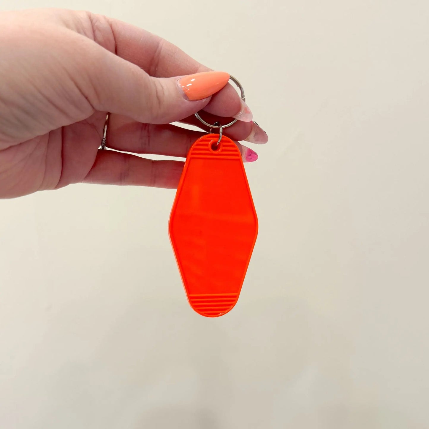 Blank Motel Keychain