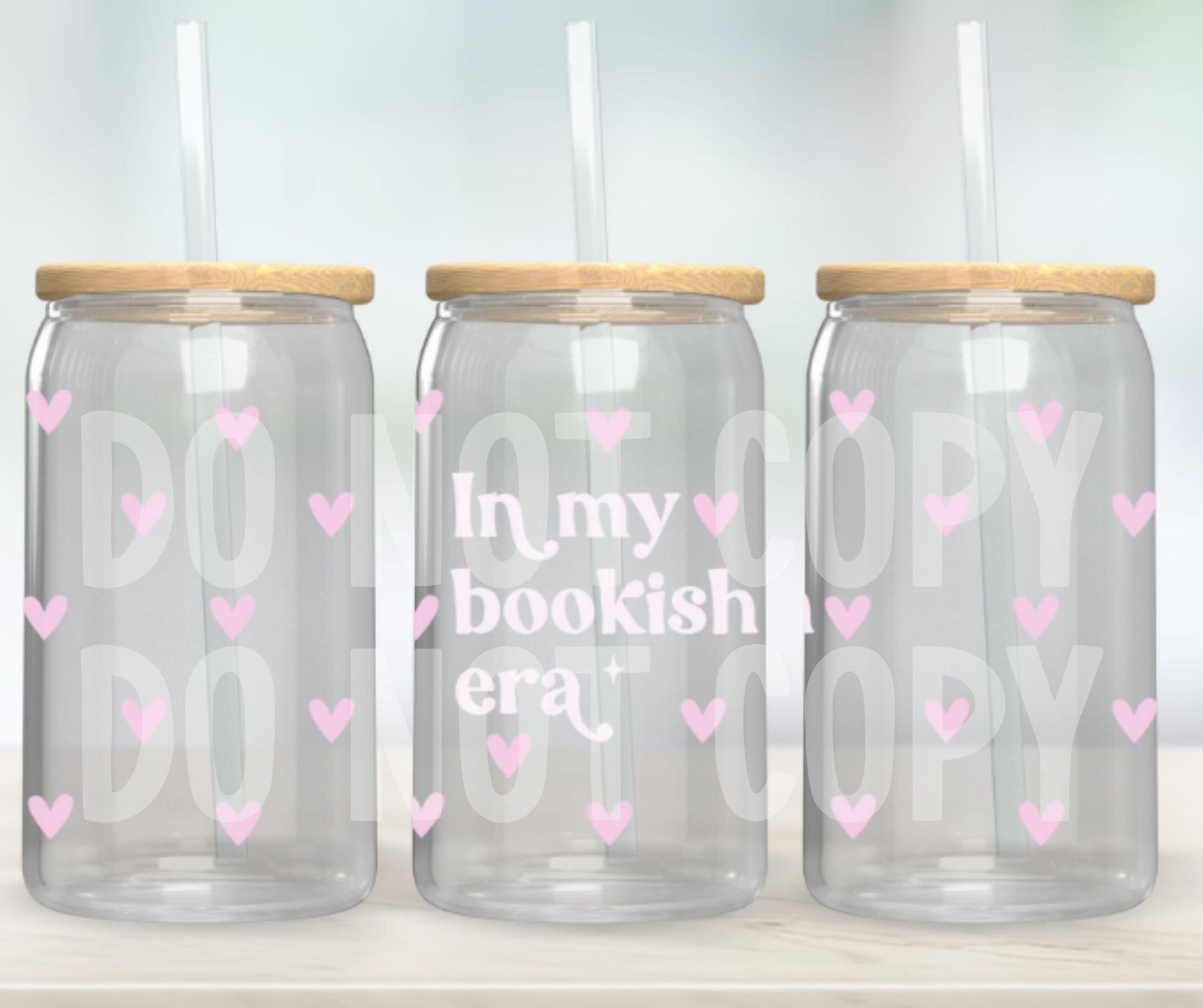 Bookish UVDTF Decal Bundle Hey There Crafty LLC