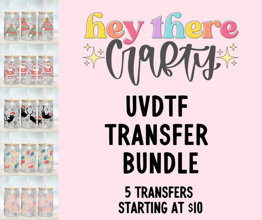 Christmas UVDTF Decal Bundle #2 Hey There Crafty LLC