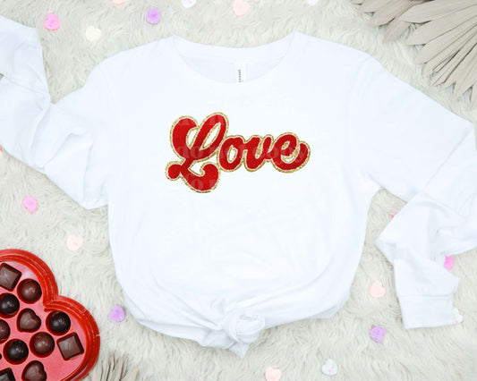 Love | Chenille Patch
