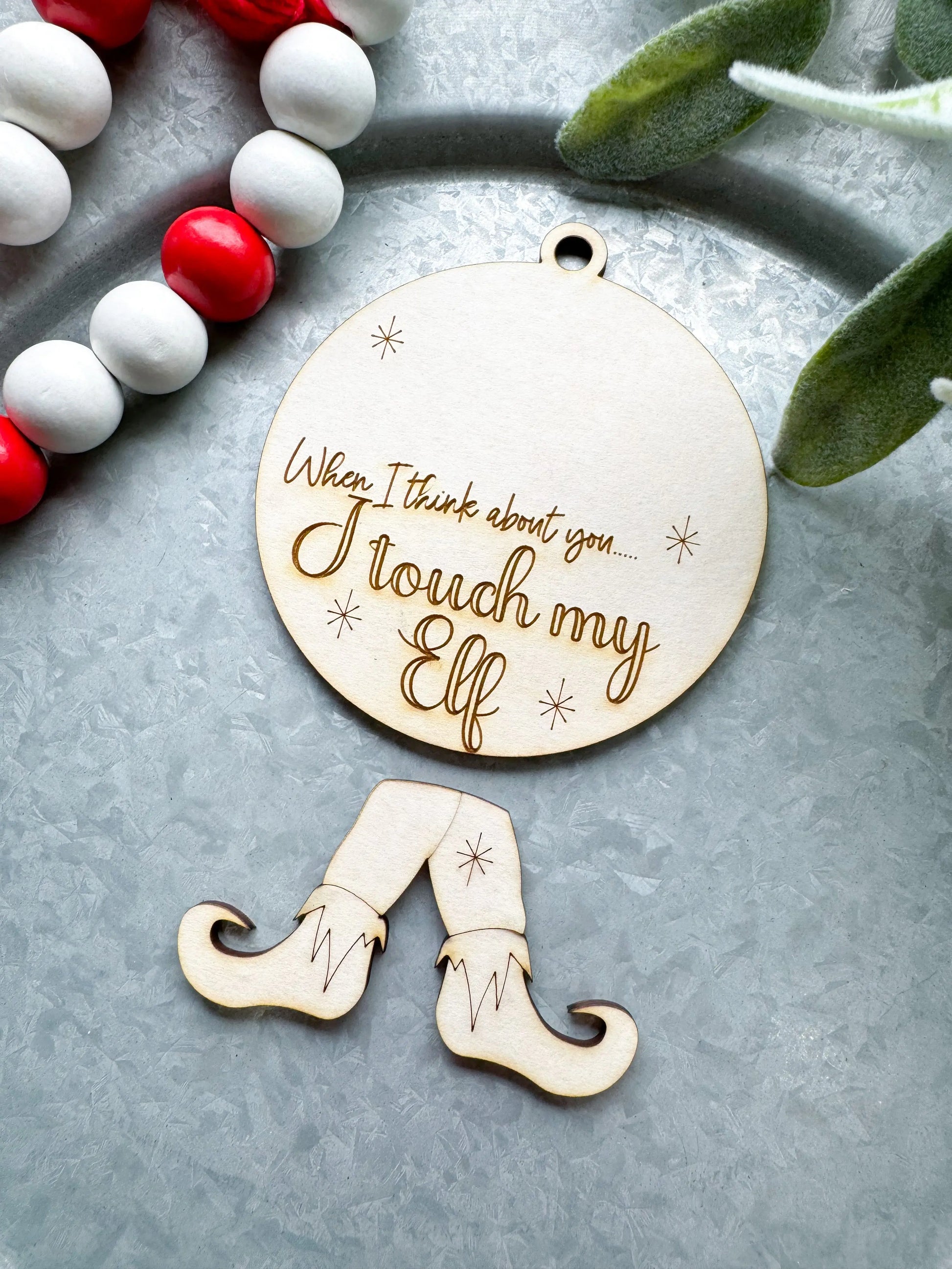 Paint Your Own Naughty Ornaments - Option 1 - Hey There Crafty LLC
