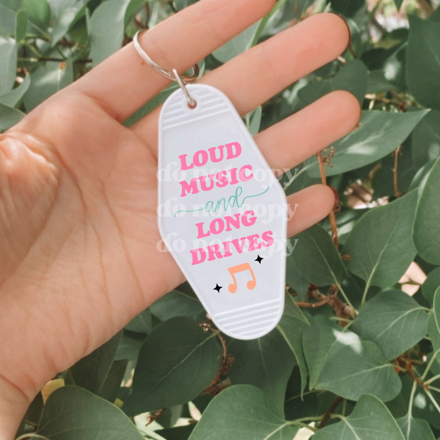 Loud Music and Long Drives | Die Cut Acrylic Blank (No Hardware Included) Hey There Crafty LLC