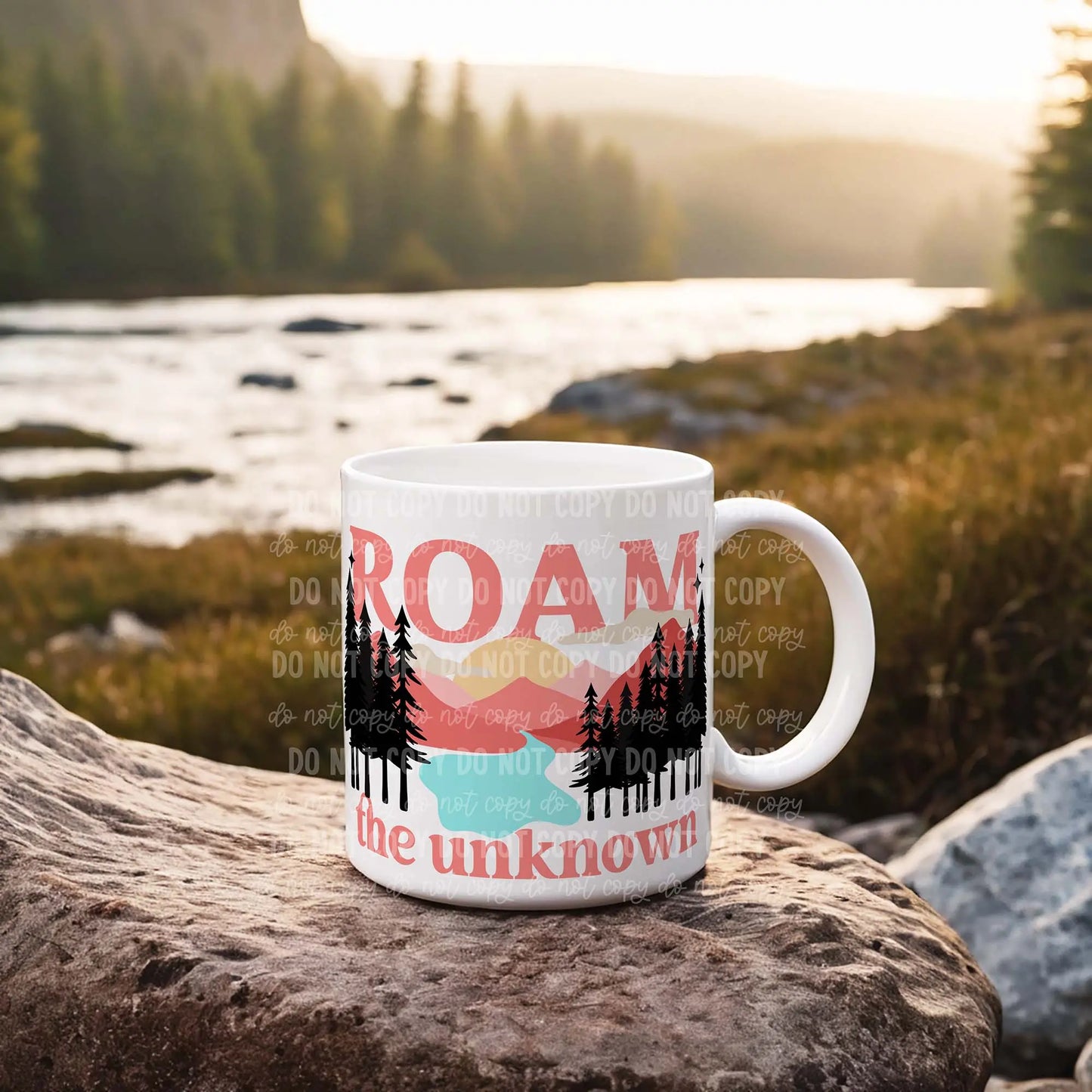 Roam the Unknown | UVDTF Decal Hey There Crafty LLC