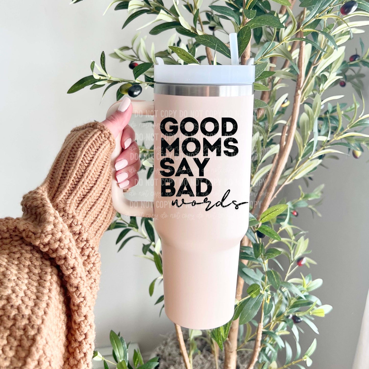 Good Moms Say Bad Words | UVDTF Decal Hey There Crafty LLC