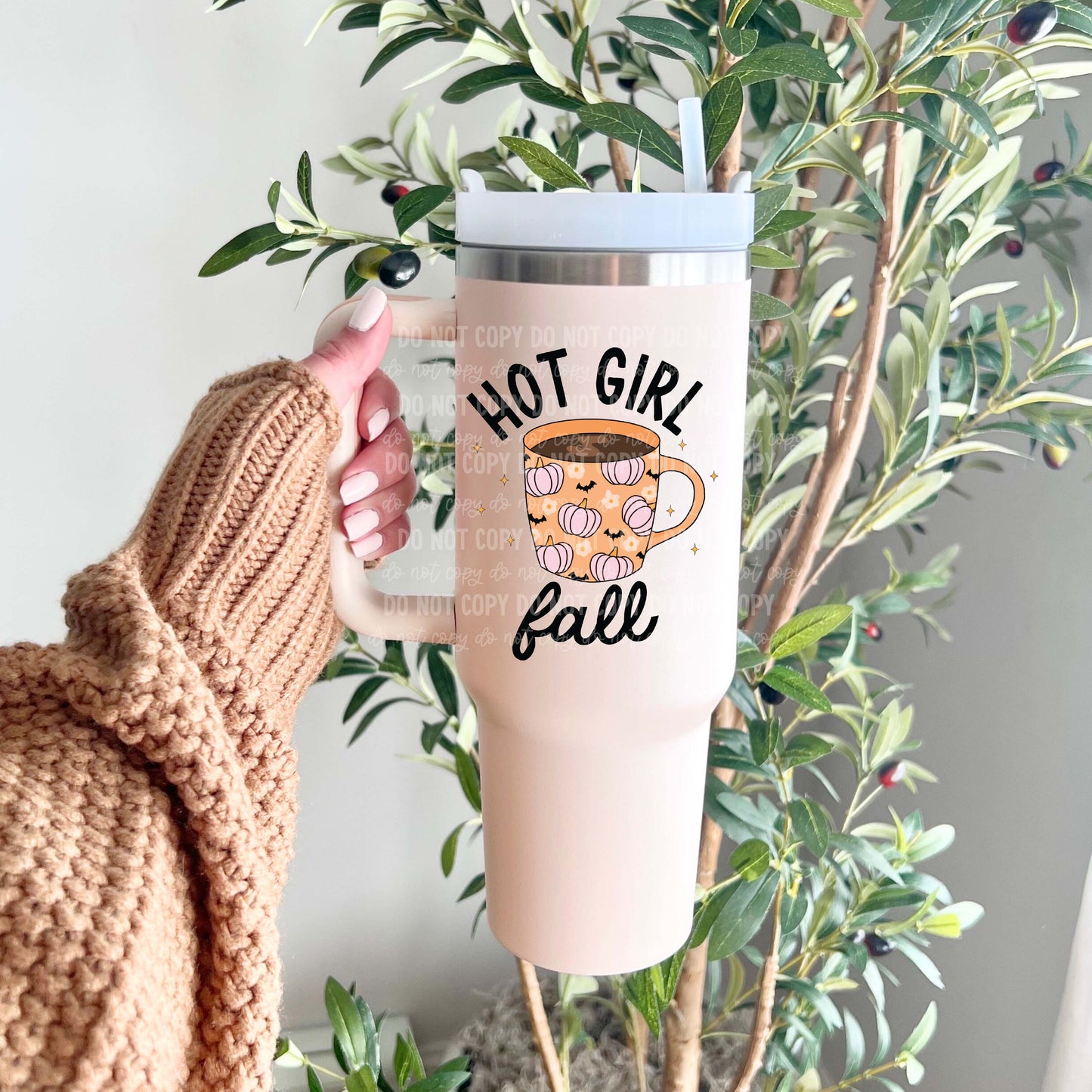 Hot Girl Fall | UVDTF Decal Hey There Crafty LLC