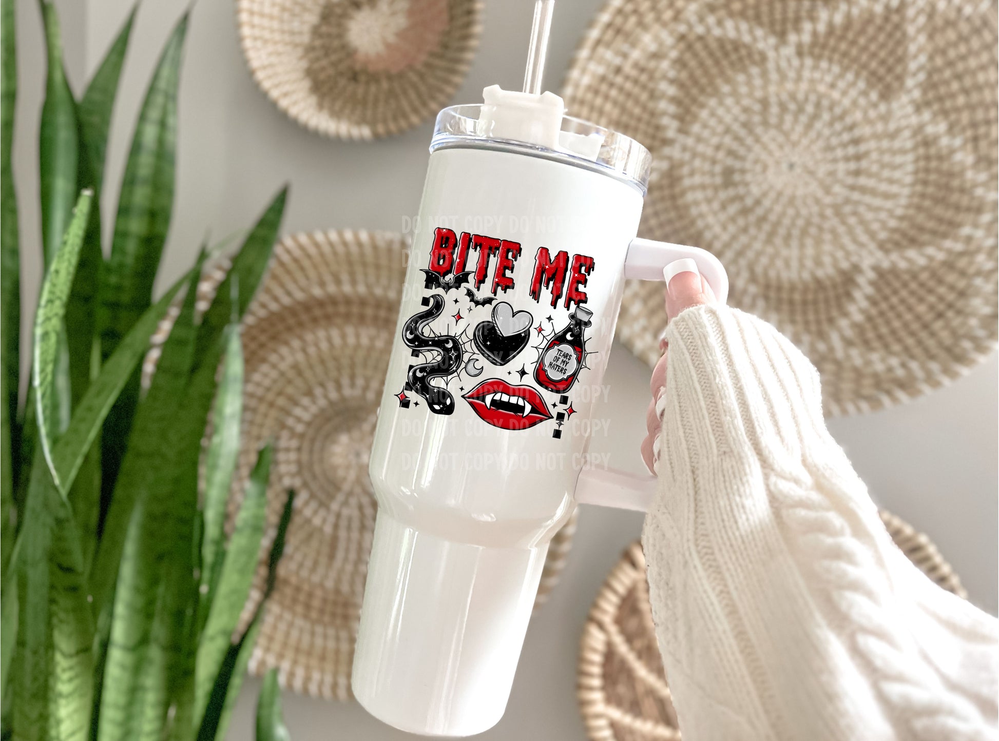 Bite Me | UVDTF Decal Hey There Crafty LLC