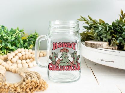 Howdy Christmas | UVDTF Decal Hey There Crafty LLC