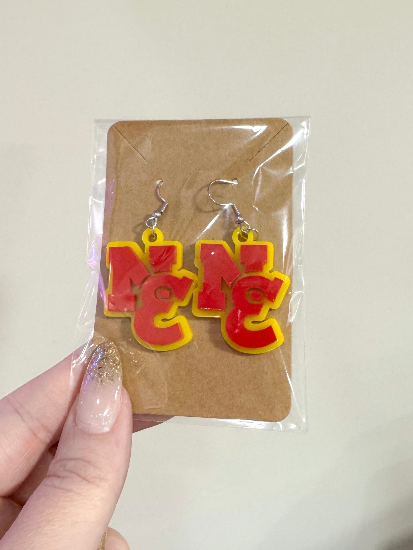 NE Earrings Hey There Crafty LLC