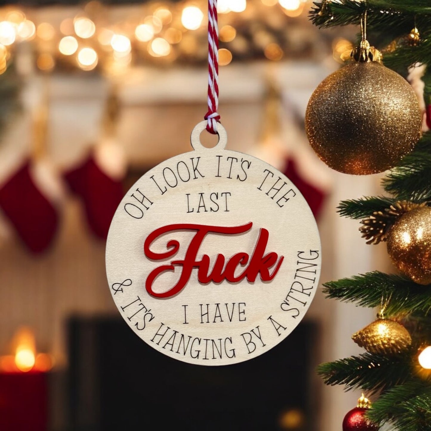 Oh Look it's the Last Fuck I have & it's Hanging by a String Hey There Crafty LLC