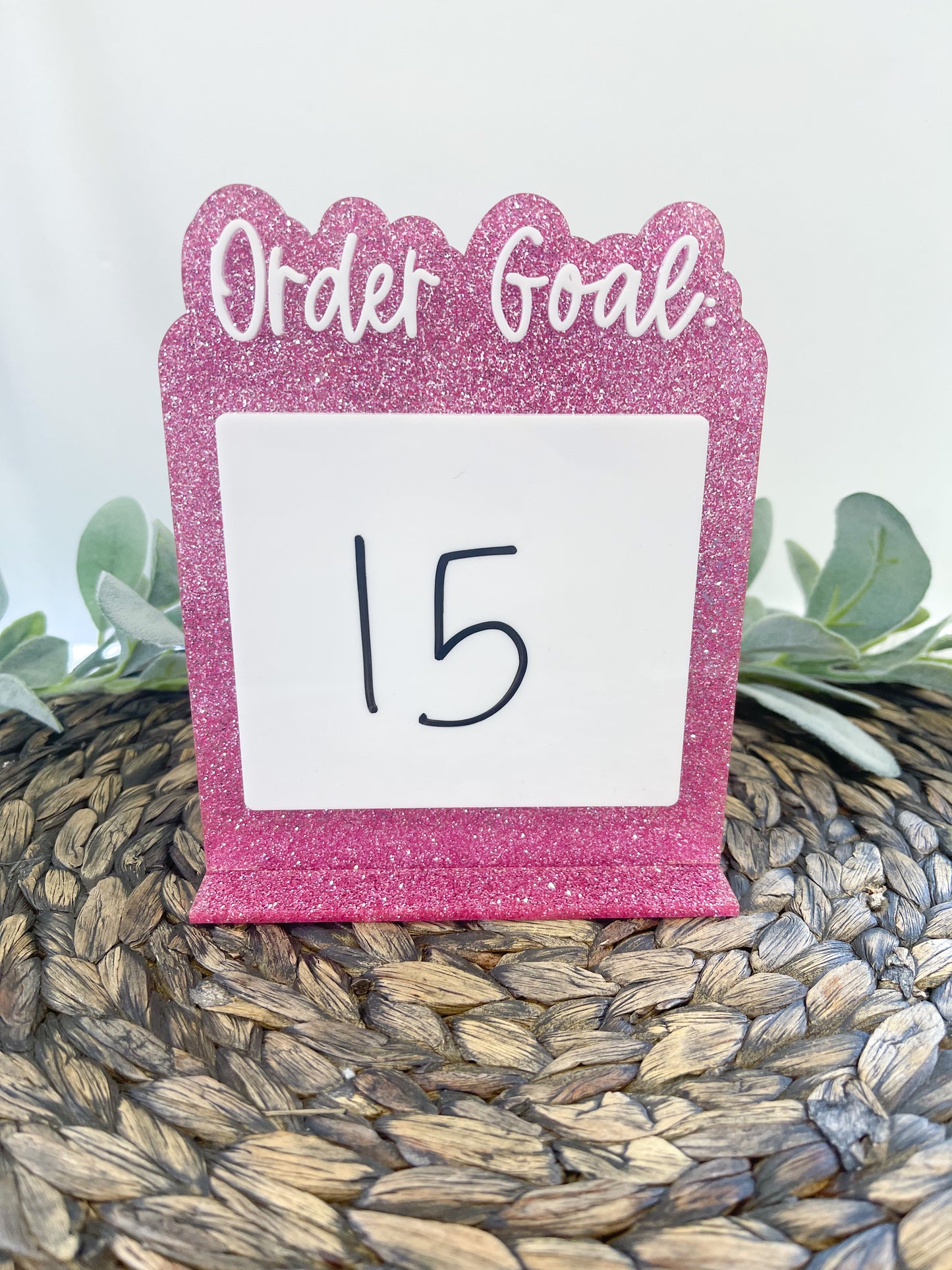 Order Goal Acrylic Sign