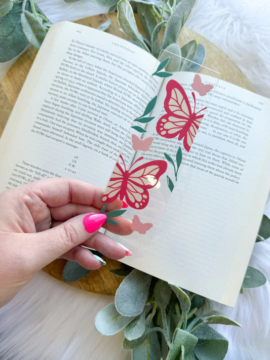 Butterflies | UVDTF Bookmark Decal [DS] - Hey There Crafty LLC