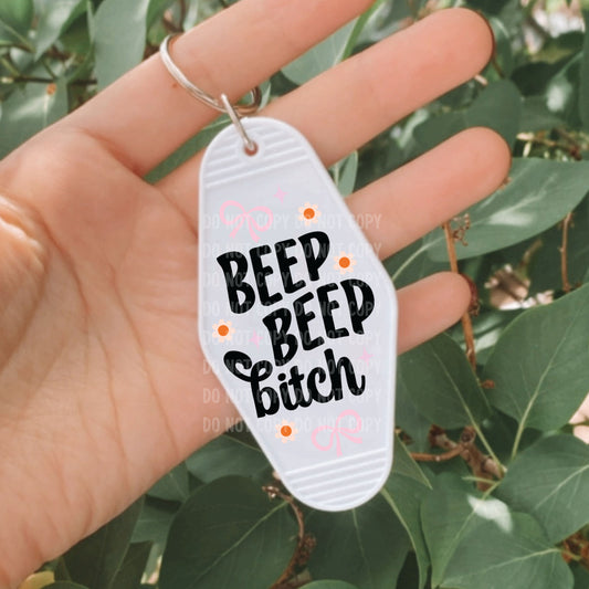 Beep Beep Bitch | UVDTF Decal Hey There Crafty LLC