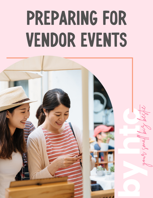 Preparing for Vendor Events eBook