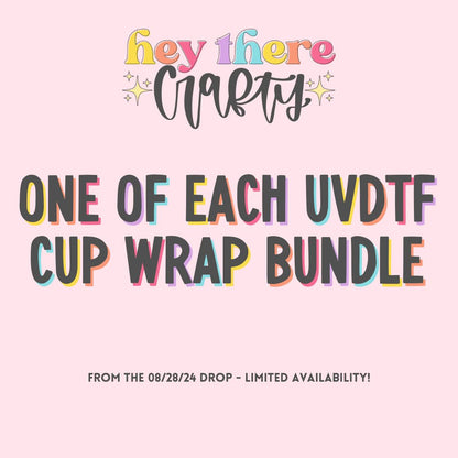 New Release UVDTF Wraps Bundle | August 28, 2024 Hey There Crafty LLC