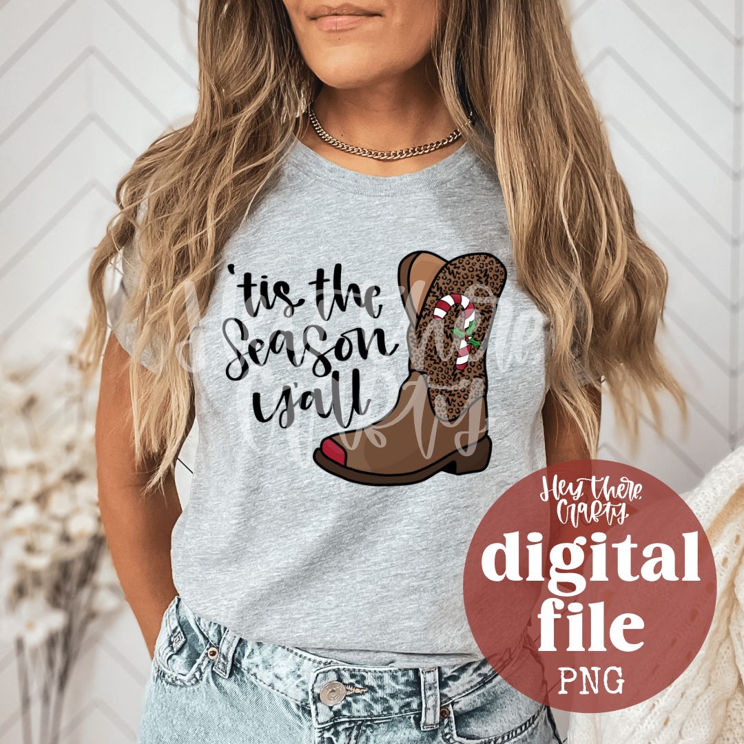 Tis the Season Y'all | PNG File