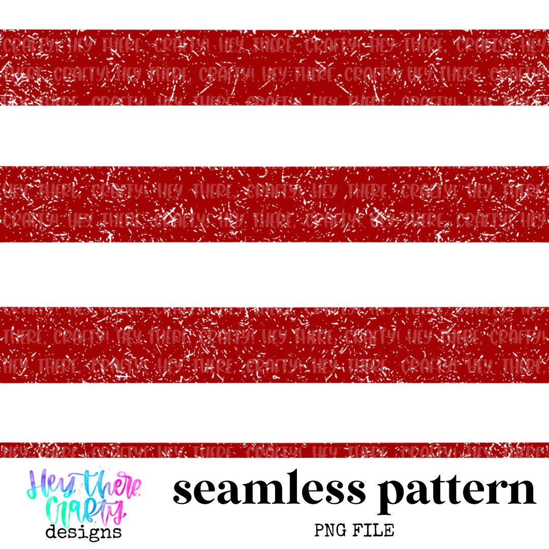 Distressed red and white stripes (bigger stripes) seamless pattern preview