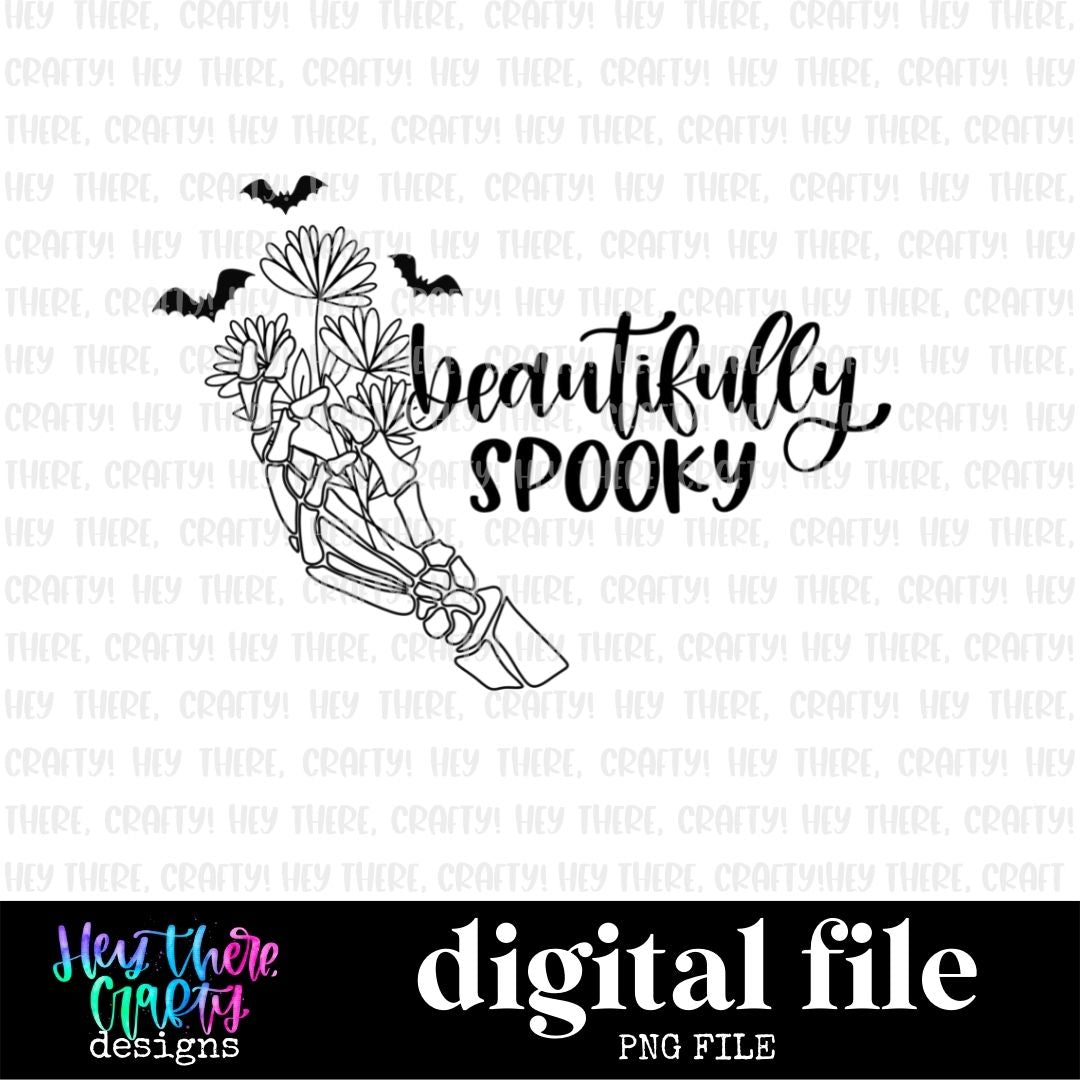 Beautifully Spooky | PNG File