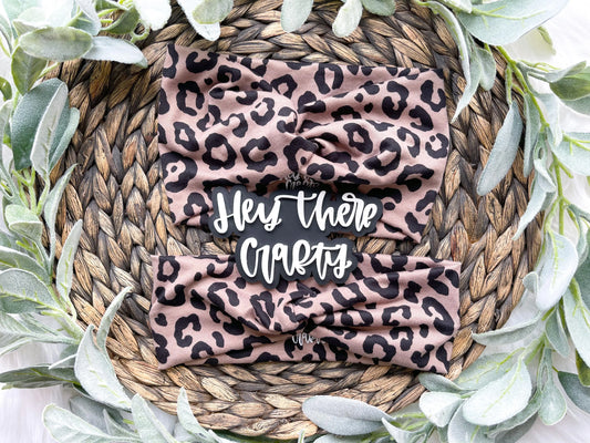 Mellow Leopard Headband
