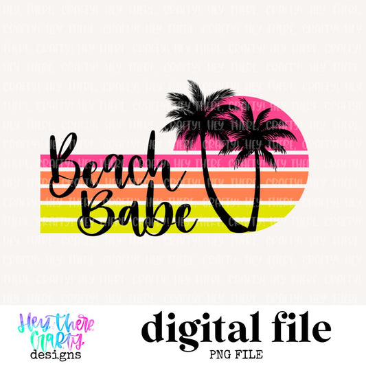 Beach Babe | PNG File