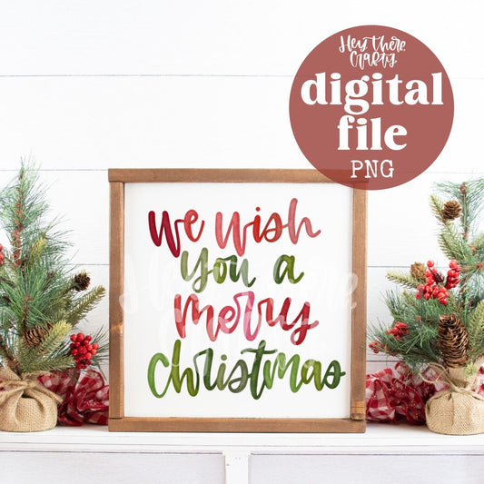 We Wish You a Merry Christmas | PNG File