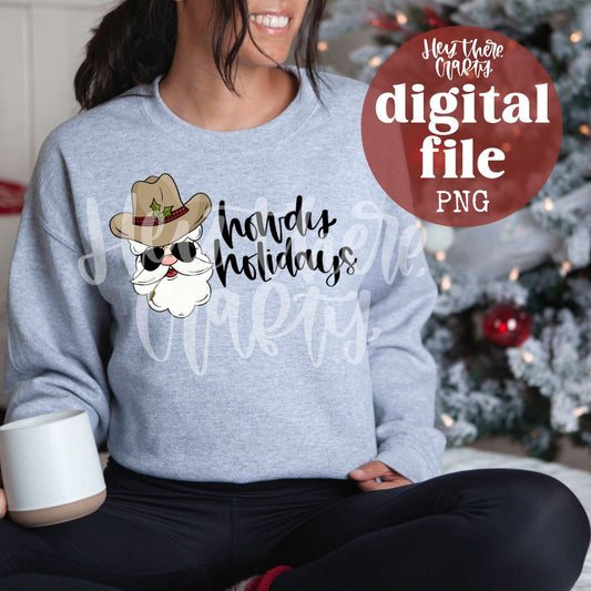 Howdy Holidays | PNG File