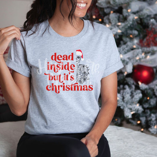 Dead Inside But It's Christmas T-Shirt