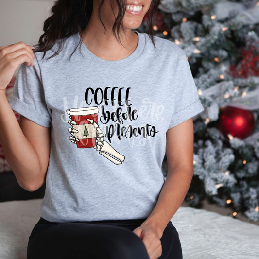 Coffee Before Presents T-Shirt