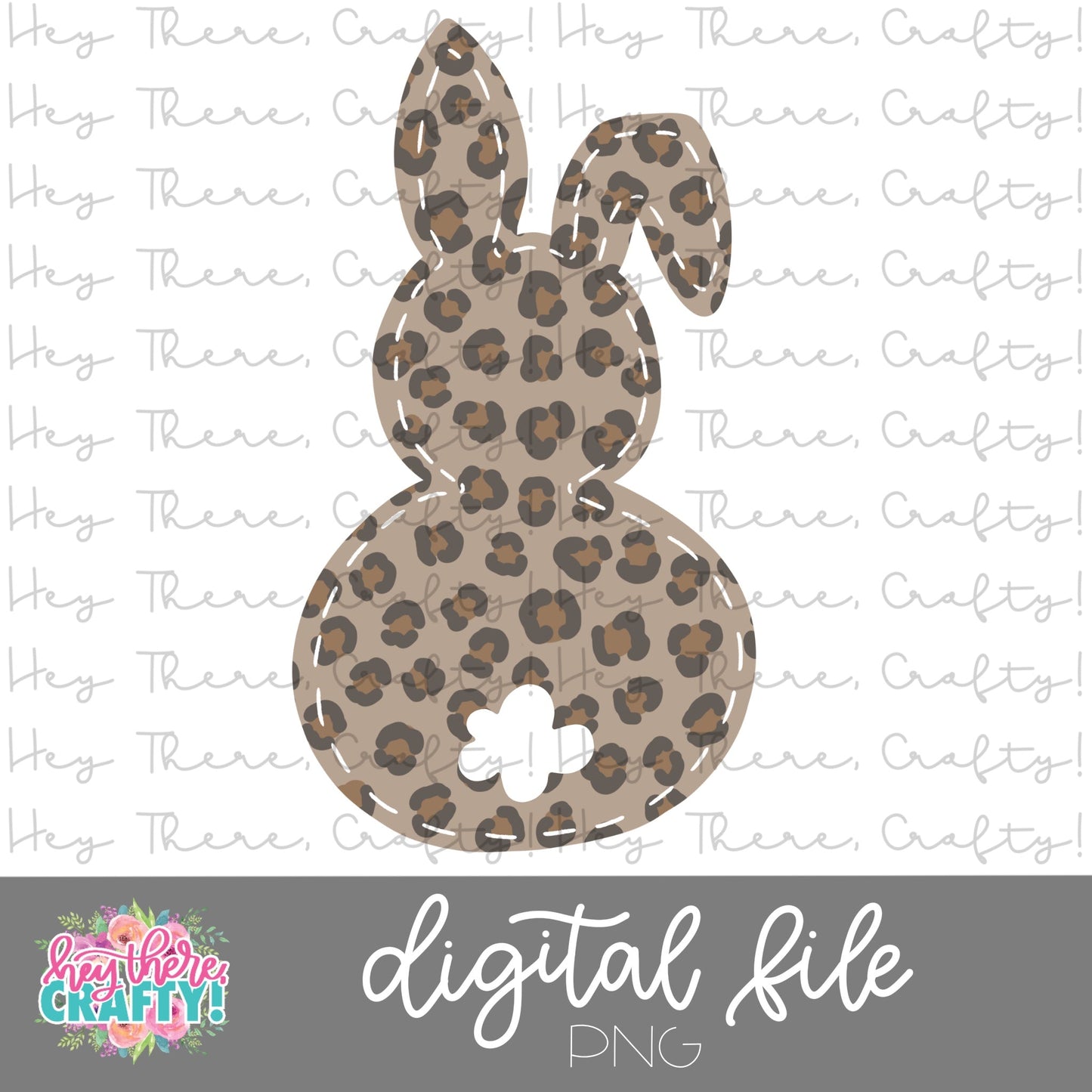 Bunny - Leopard  | PNG File