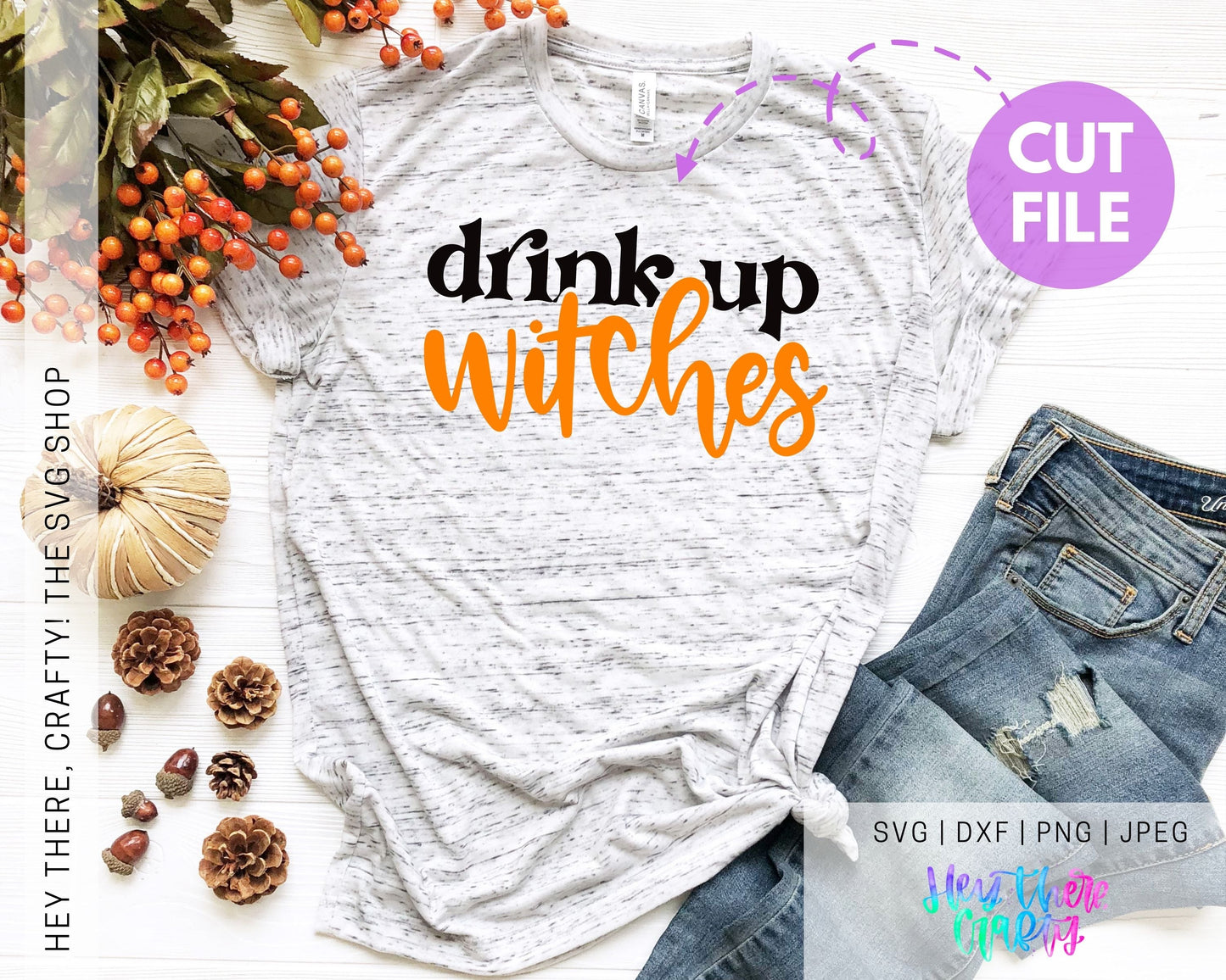 Drink Up Witches | SVG, PNG, DXF, JPEG