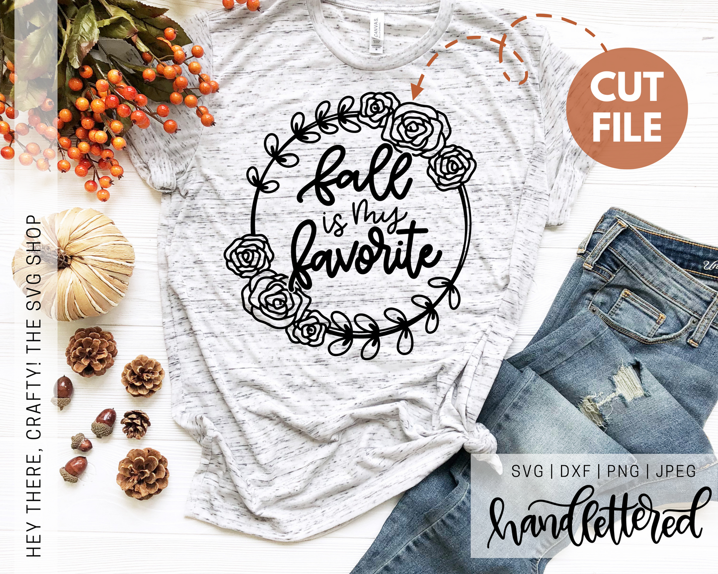 Fall is my Favorite | SVG, PNG, DXF, JPEG