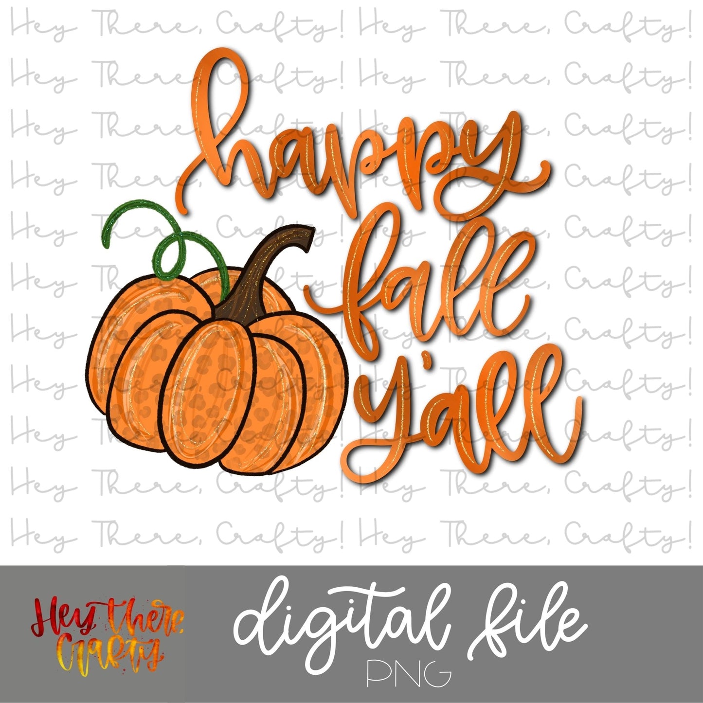 Happy Fall Y'all | PNG File