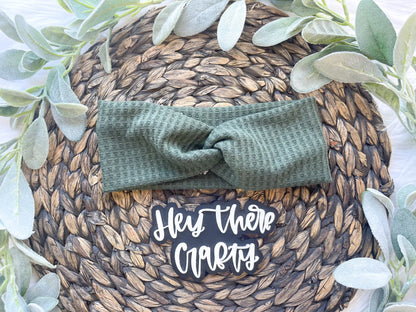 Army Waffle Headband
