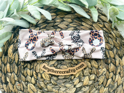 Leopard Bunny Headband