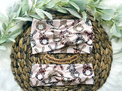 Leopard Bunny Headband