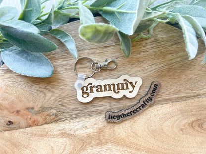 Grammy Keychain