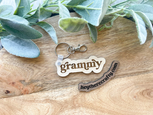 Grammy Keychain
