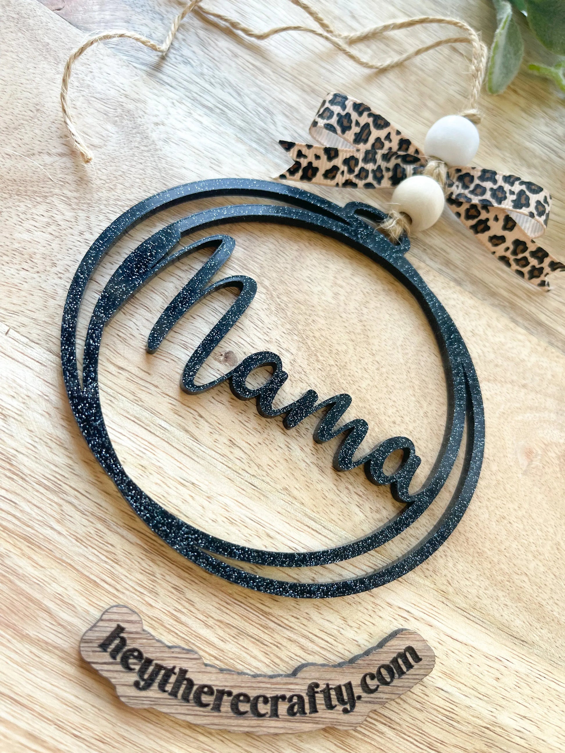 Mama Car Charm - Hey There Crafty LLC