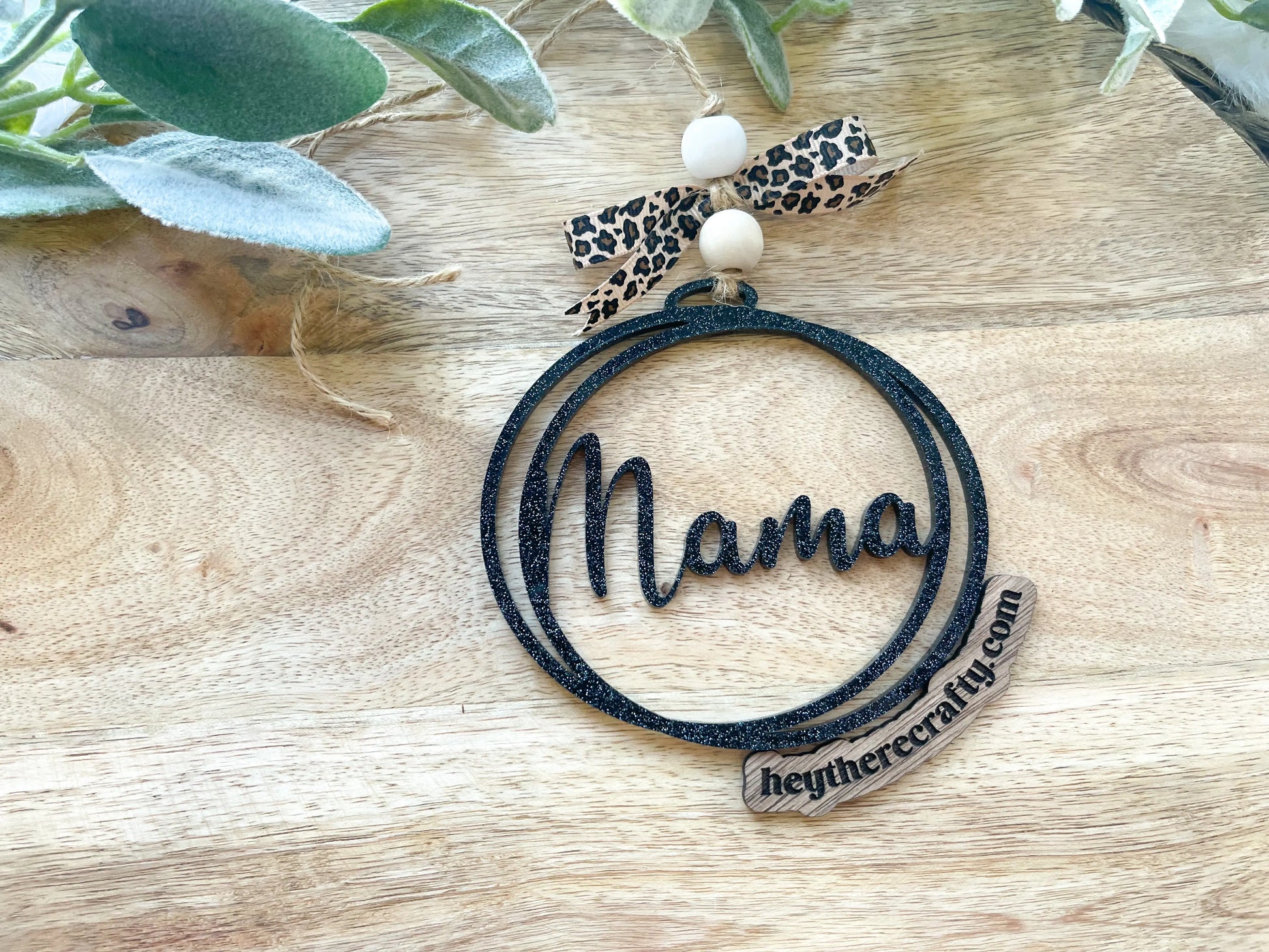 Mama Car Charm - Hey There Crafty LLC