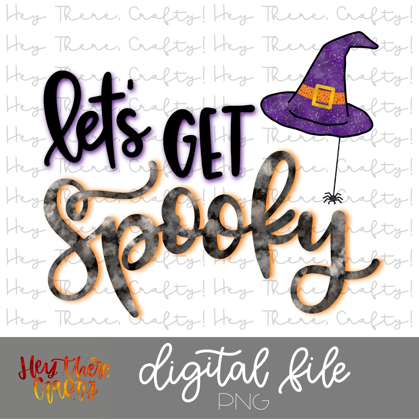 Let's Get Spooky | PNG File