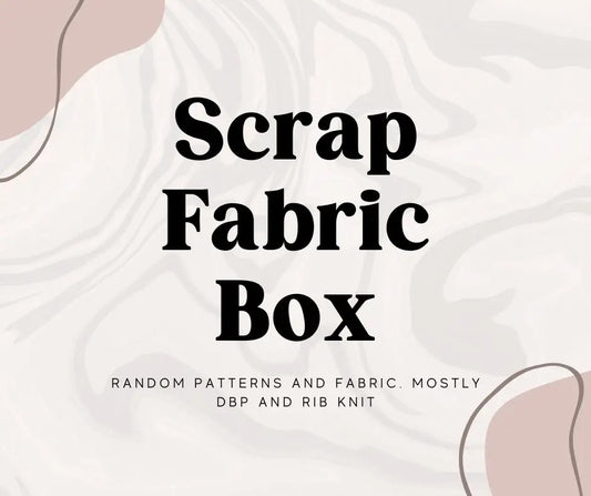 Scrap Fabric Box - Hey There Crafty LLC