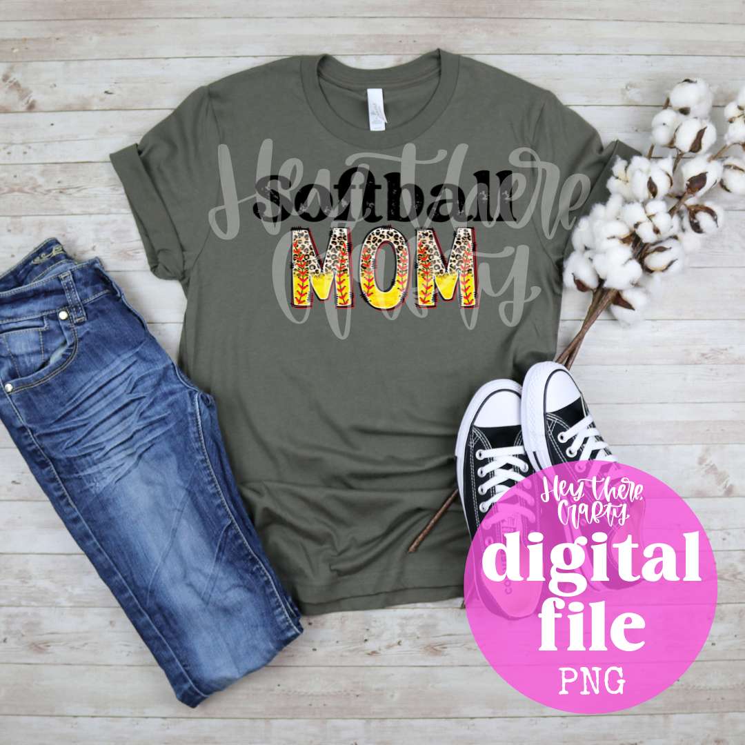 Softball Mom | PNG File