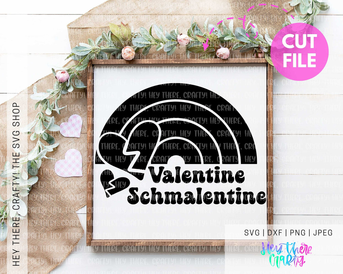 Valentine Schmalentine | SVG, PNG, DXF, JPEG