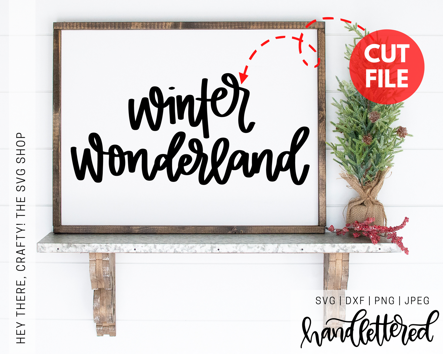 Winter Wonderland | SVG, PNG, DXF, JPEG