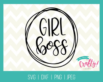 Girl Boss | SVG, PNG, DXF, JPEG