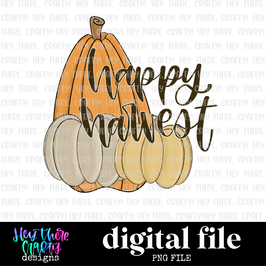 Happy Harvest | PNG File