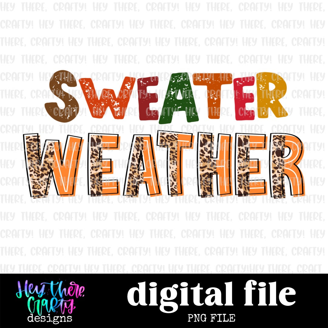 Sweater Weather | PNG File
