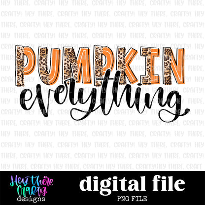 Pumpkin Everything | PNG File
